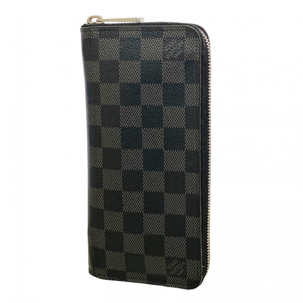 Louis Vuitton Wallet Damier Graphite Zippy Vertical Black