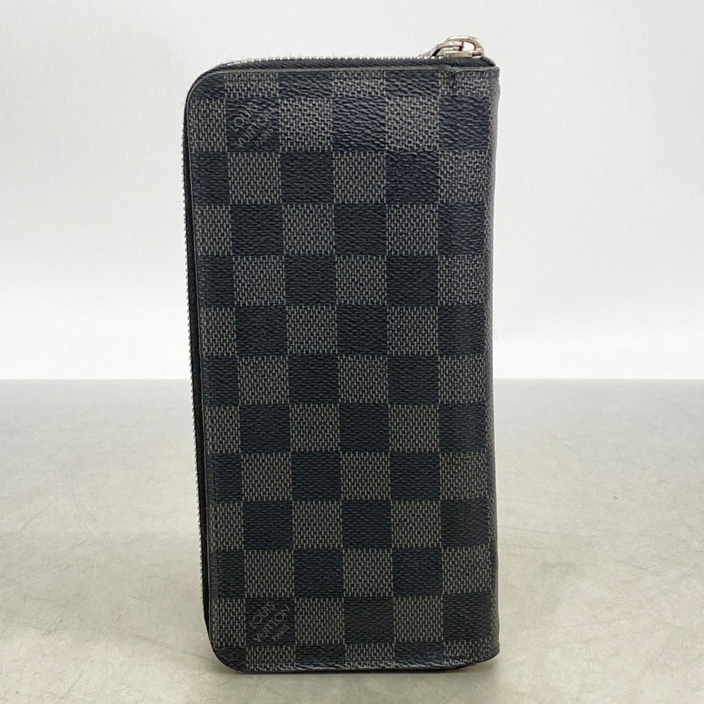 Louis Vuitton Wallet Damier Graphite Zippy Vertical Black — view 8