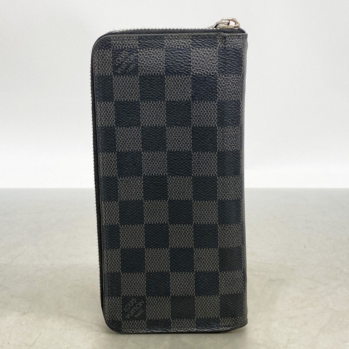 Louis Vuitton Wallet Damier Graphite Zippy Vertical Black — view 8