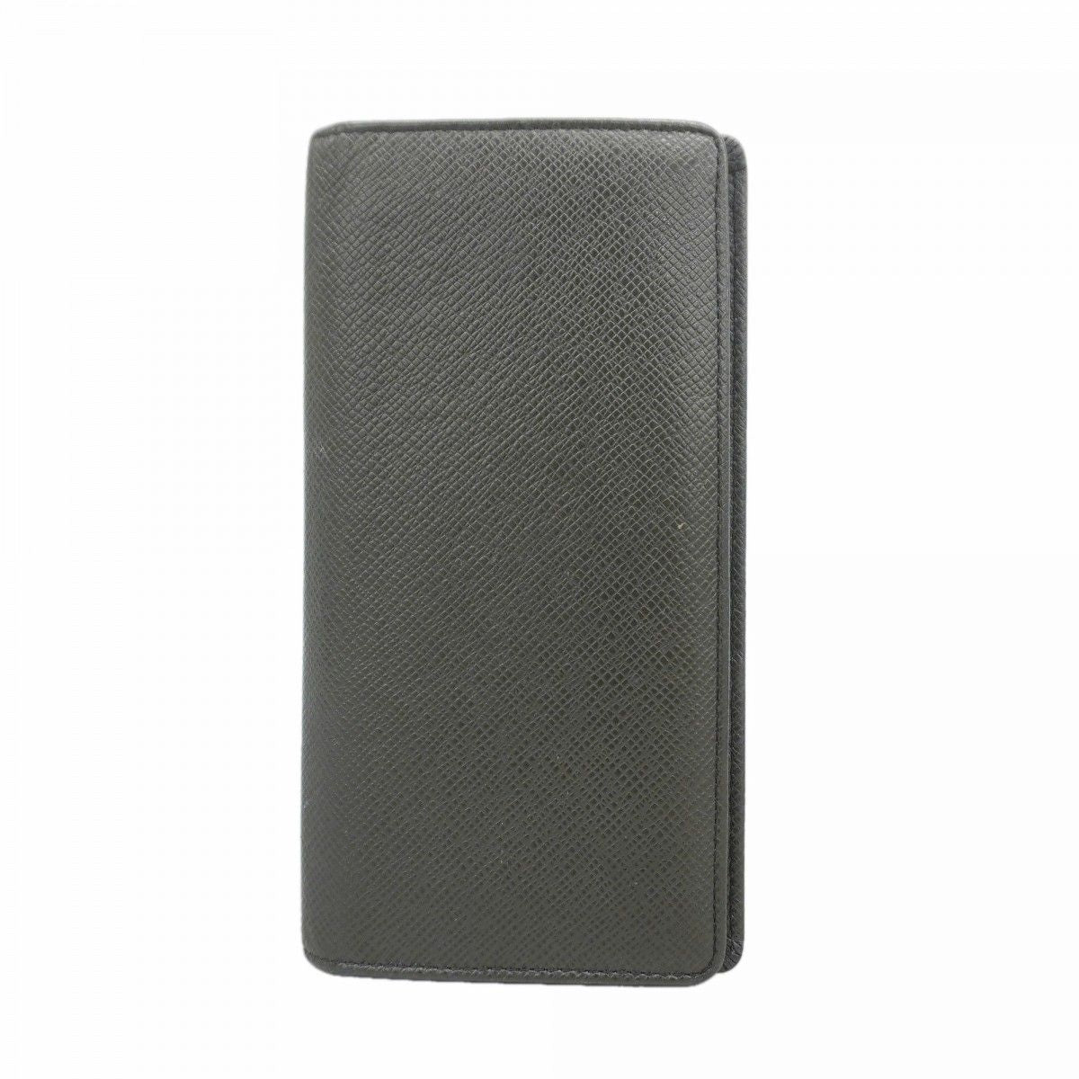 Louis Vuitton Wallet Taiga Portefeuille Brazza Noir