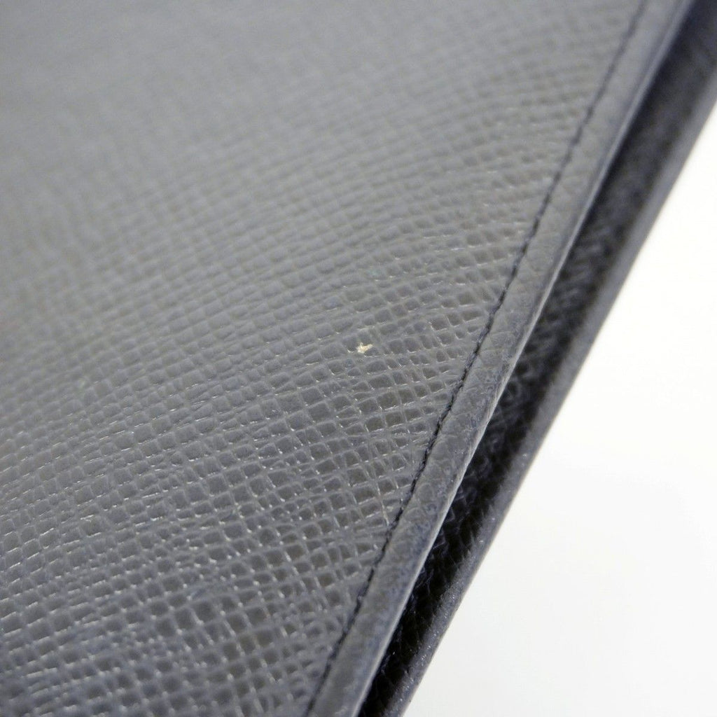 Louis Vuitton Wallet Taiga Portefeuille Brazza Noir — view 8