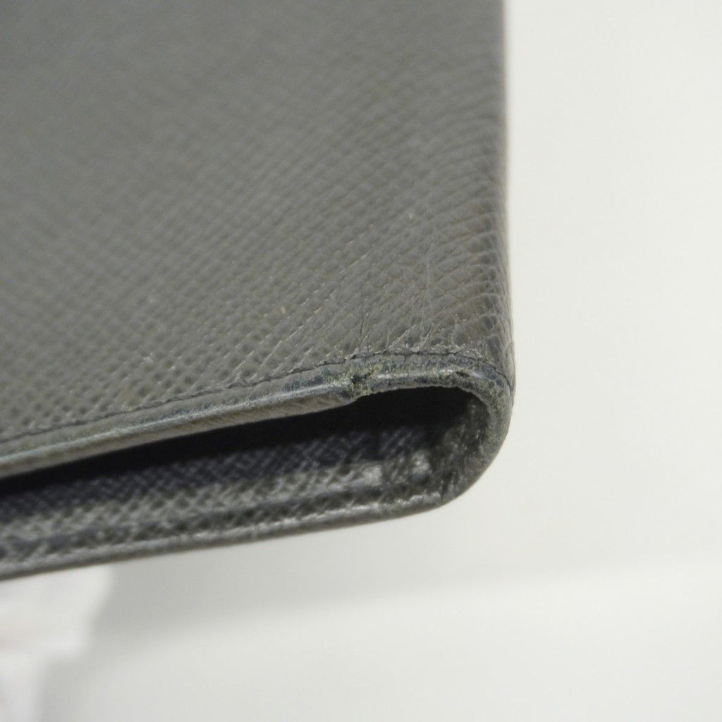 Louis Vuitton Wallet Taiga Portefeuille Brazza Noir — view 5