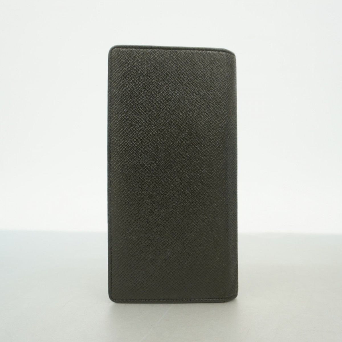 Louis Vuitton Wallet Taiga Portefeuille Brazza Noir — view 9