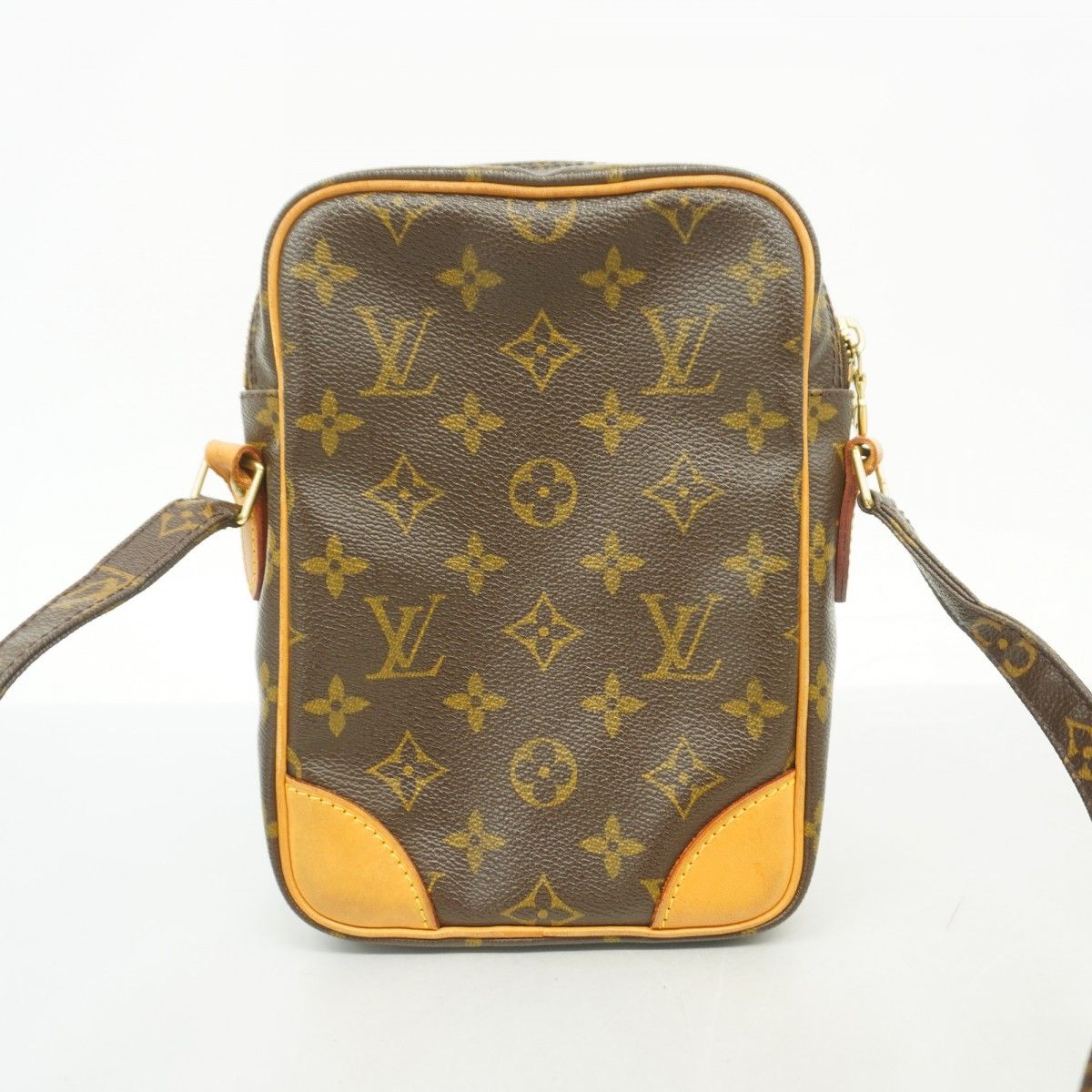 Louis Vuitton Shoulder Bag Monogram Amazon Brown — view 8
