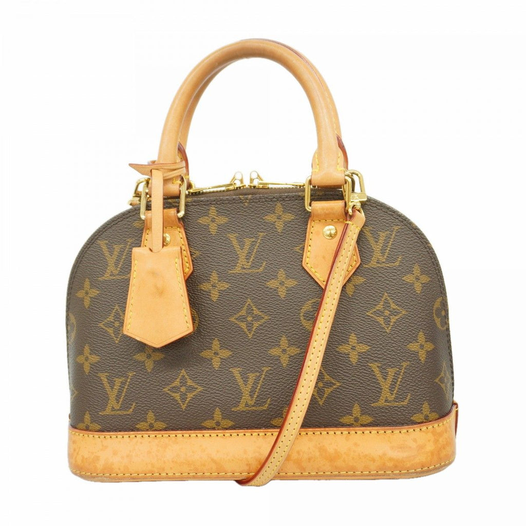 Louis Vuitton Handbag Monogram Alma BB Brown 2-Way