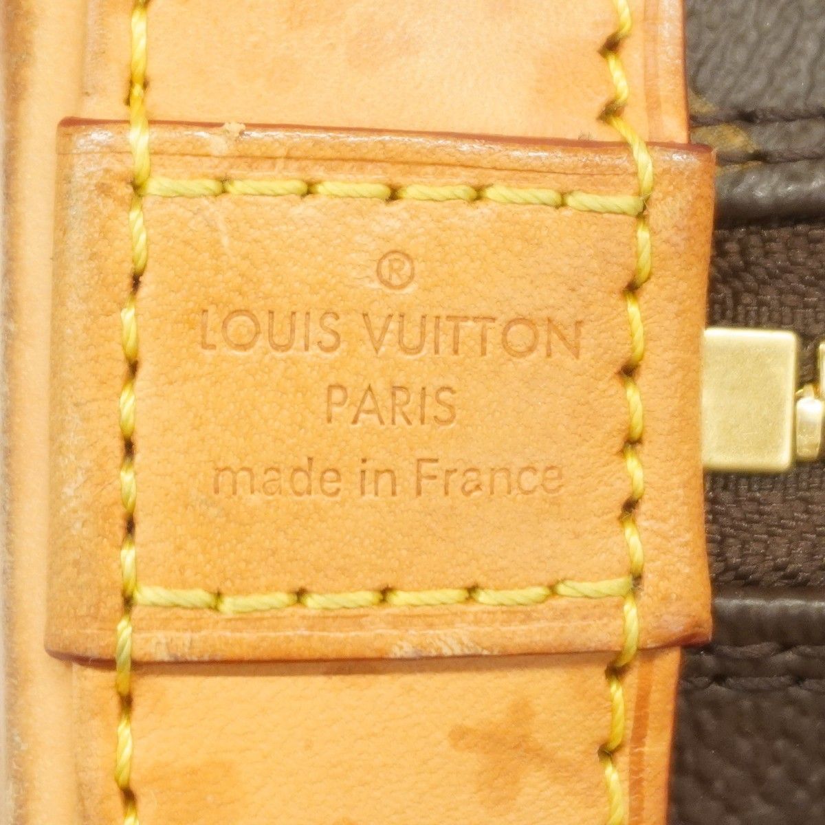 Louis Vuitton Handbag Monogram Alma BB Brown 2-Way — view 5