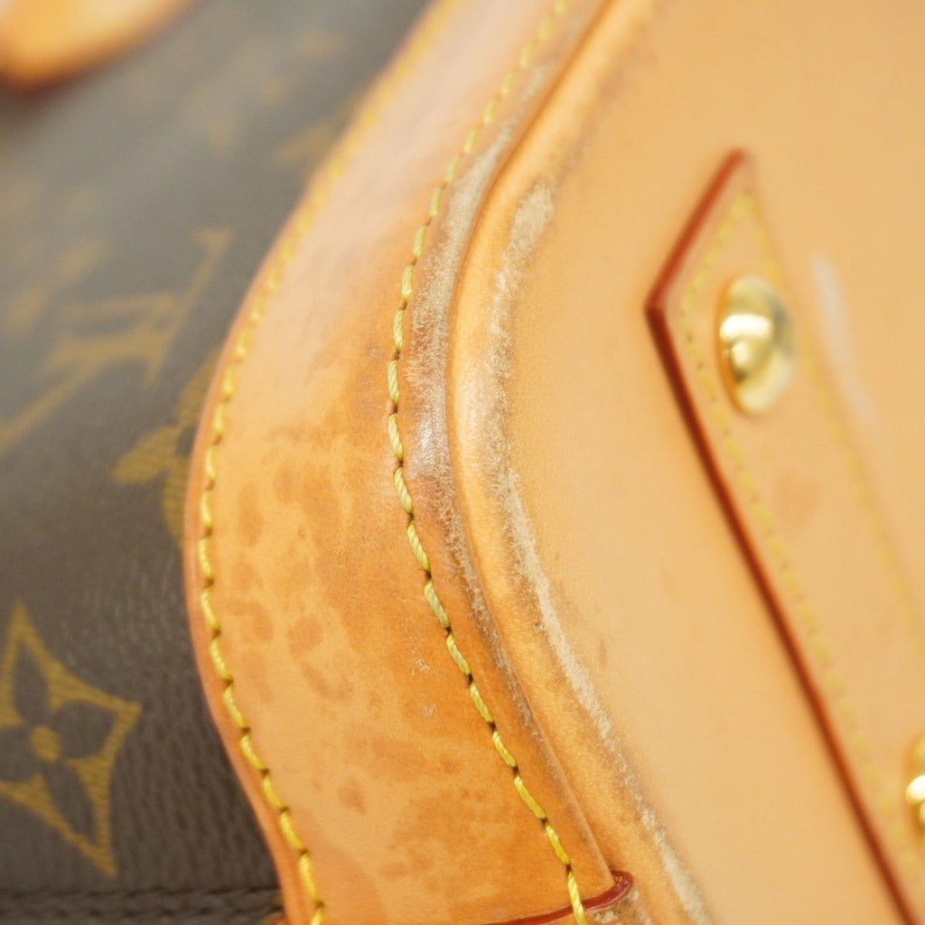 Louis Vuitton Handbag Monogram Alma BB Brown 2-Way — view 6