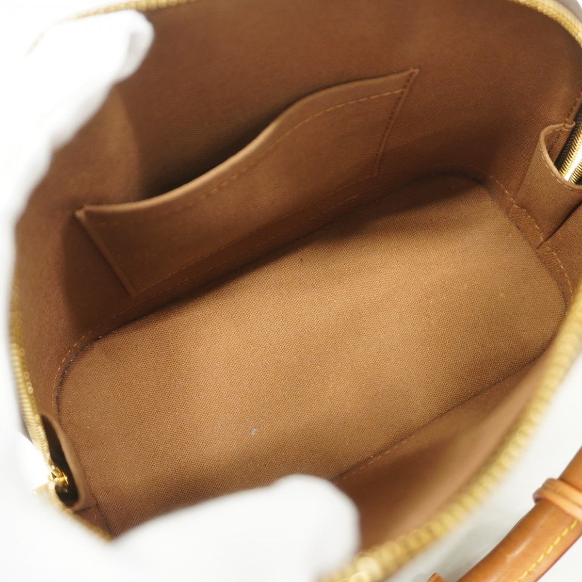 Louis Vuitton Handbag Monogram Alma BB Brown 2-Way — view 4