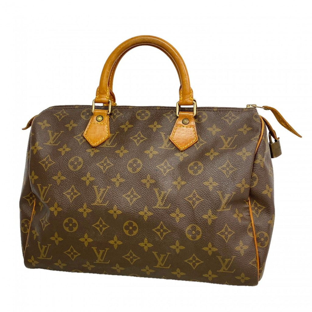 Louis Vuitton Handbag Monogram Speedy 30 Brown