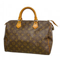 Louis Vuitton Handbag Monogram Speedy 30 Brown