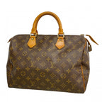 Louis Vuitton Handbag Monogram Speedy 30 Brown