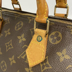 Louis Vuitton Handbag Monogram Speedy 30 Brown — view 9