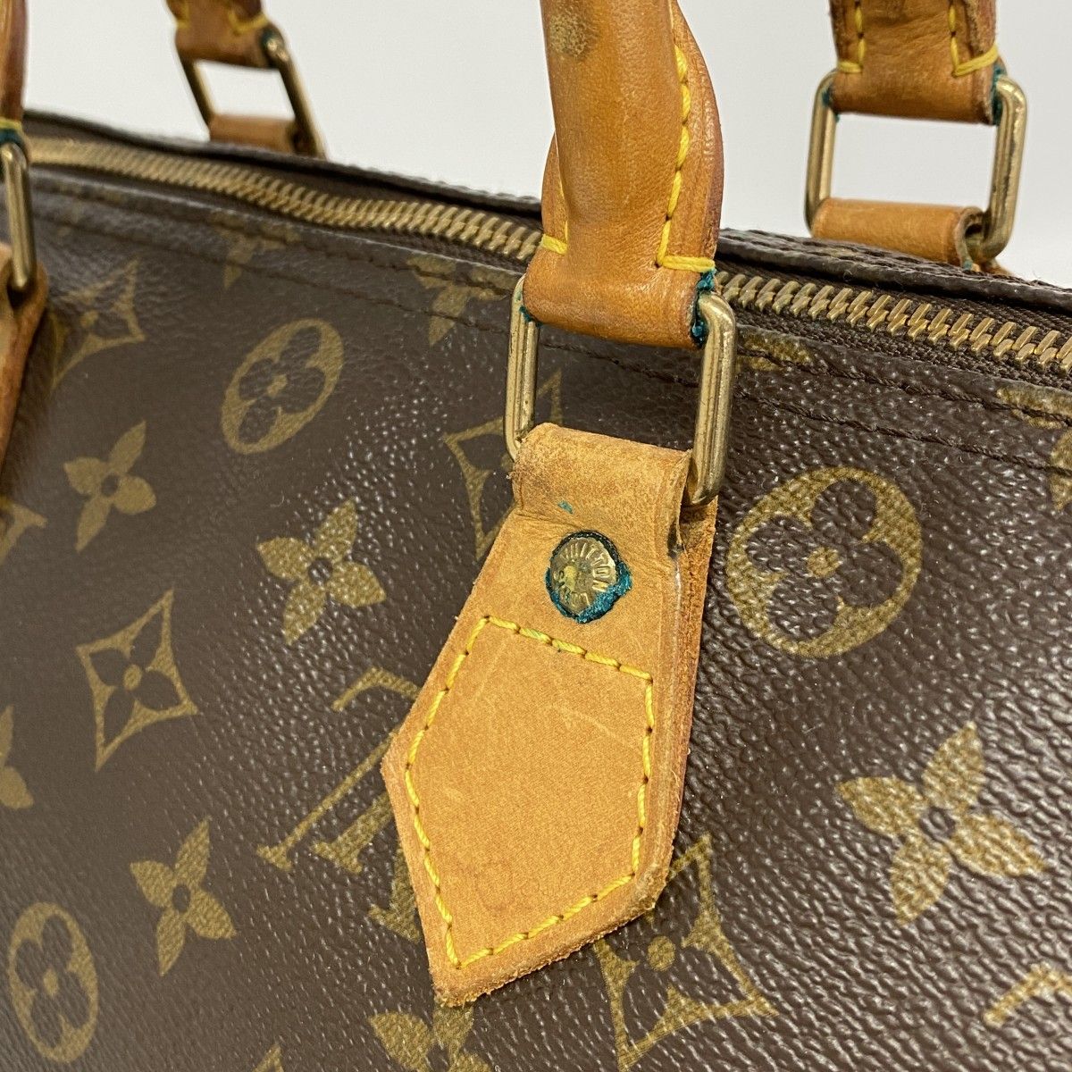 Louis Vuitton Handbag Monogram Speedy 30 Brown — view 9