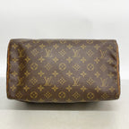 Louis Vuitton Handbag Monogram Speedy 30 Brown — view 3