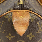 Louis Vuitton Handbag Monogram Speedy 30 Brown — view 5
