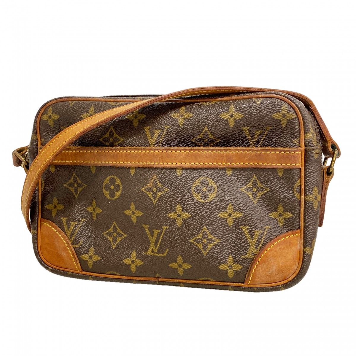 Louis Vuitton Shoulder Bag Monogram Trocadero 24 Brown