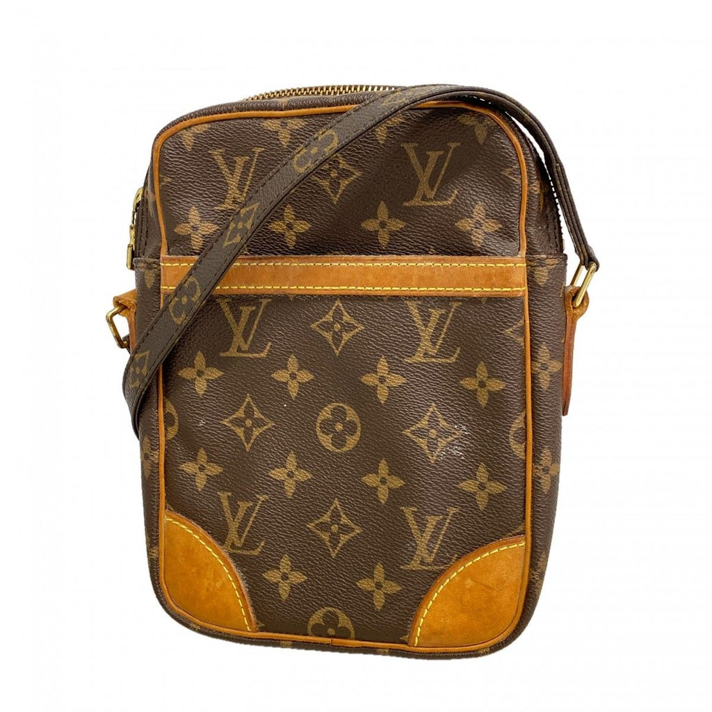 Louis Vuitton Shoulder Bag Monogram Danube Brown