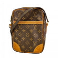 Louis Vuitton Shoulder Bag Monogram Danube Brown