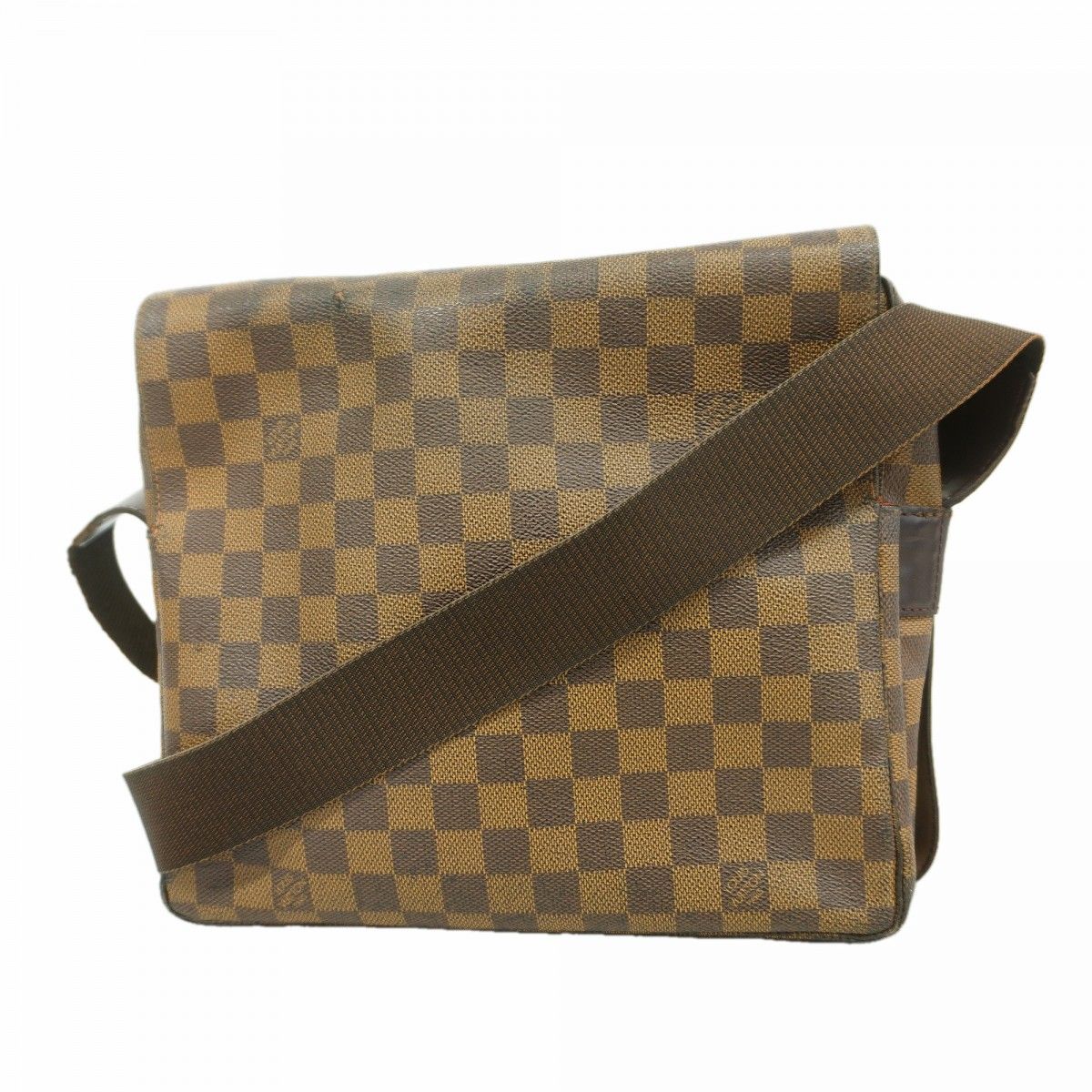 Louis Vuitton Shoulder Bag Damier Naviglio Ebene