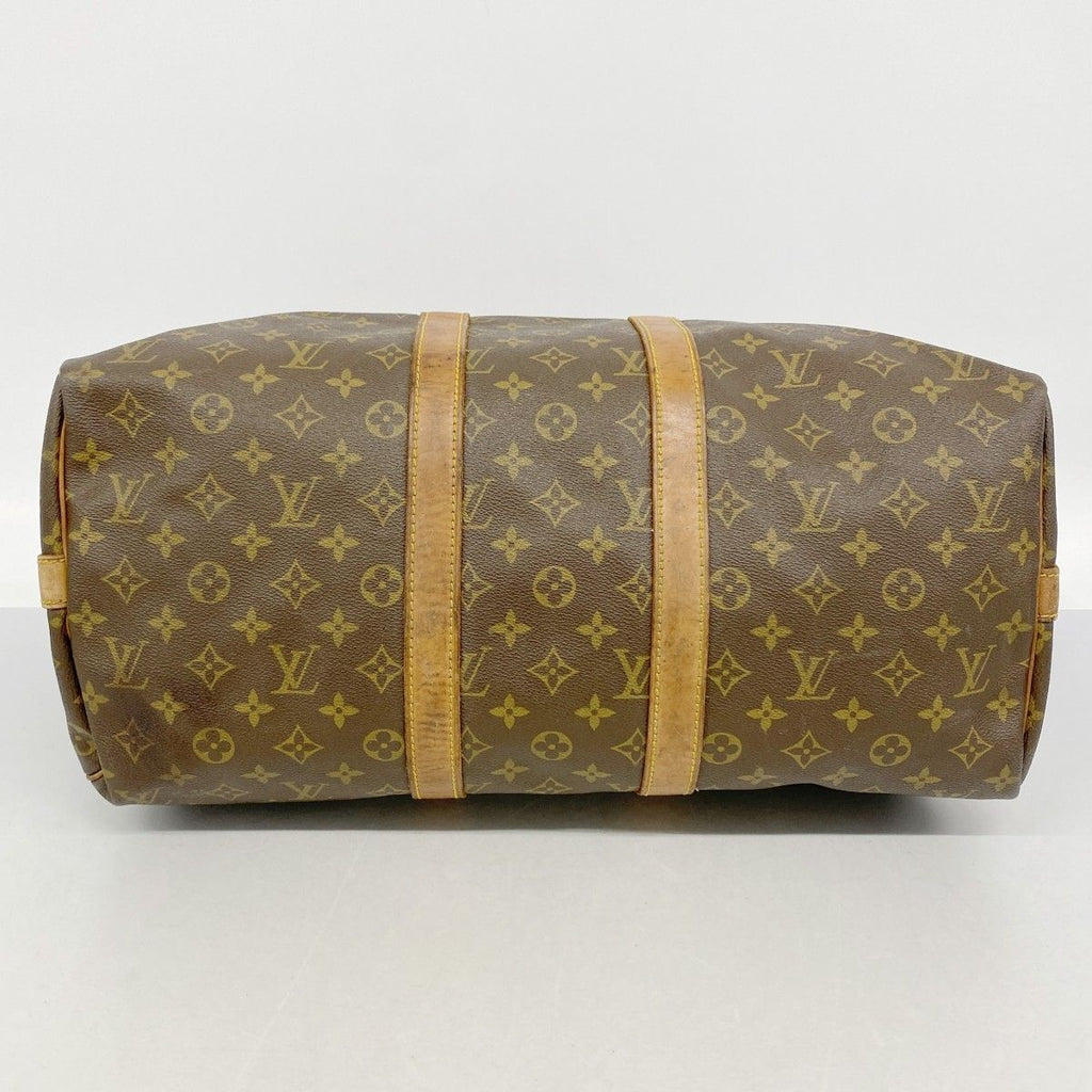 Louis Vuitton Boston Bag Monogram Keepall Bandouliere 45 Brown — view 3