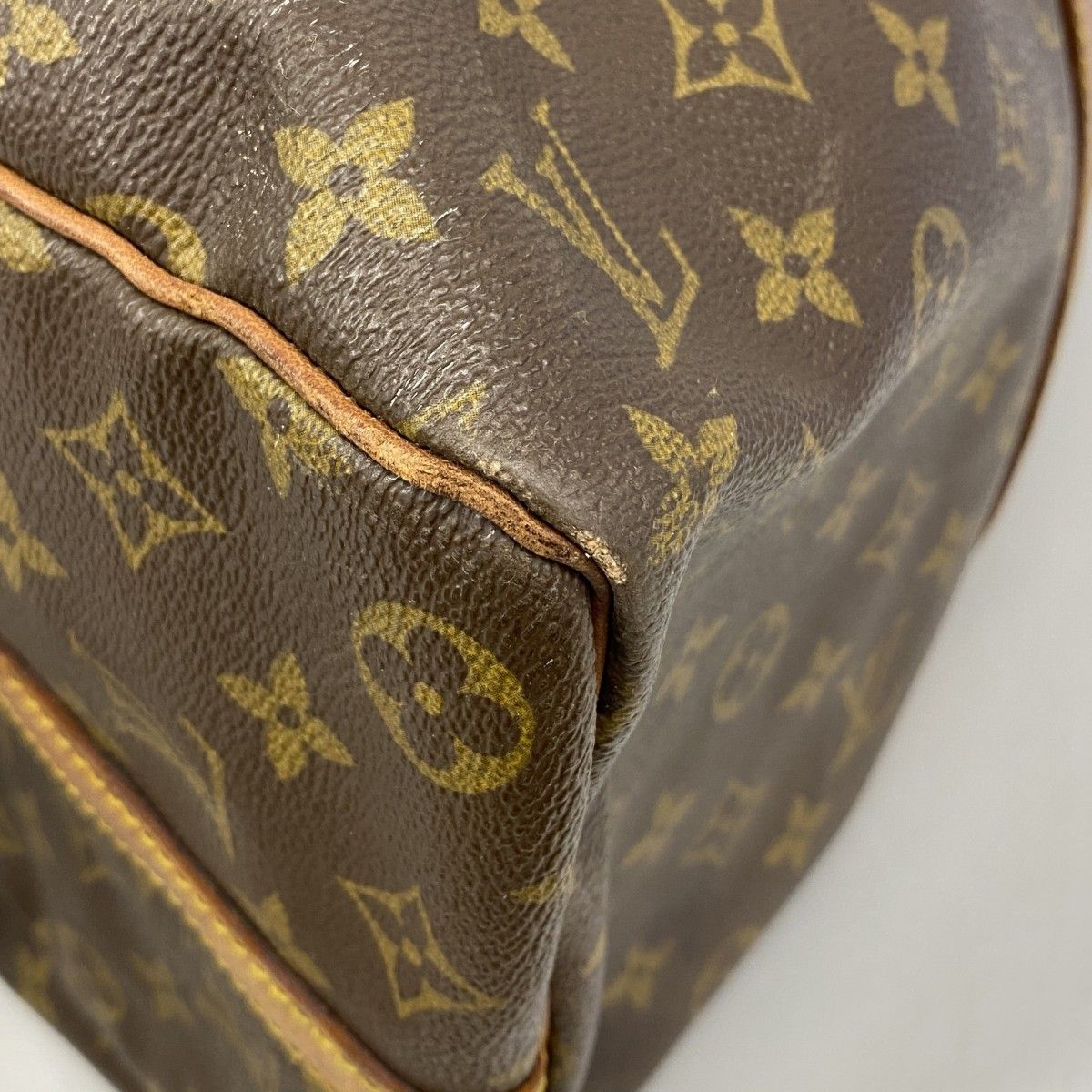 Louis Vuitton Boston Bag Monogram Keepall Bandouliere 45 Brown — view 7