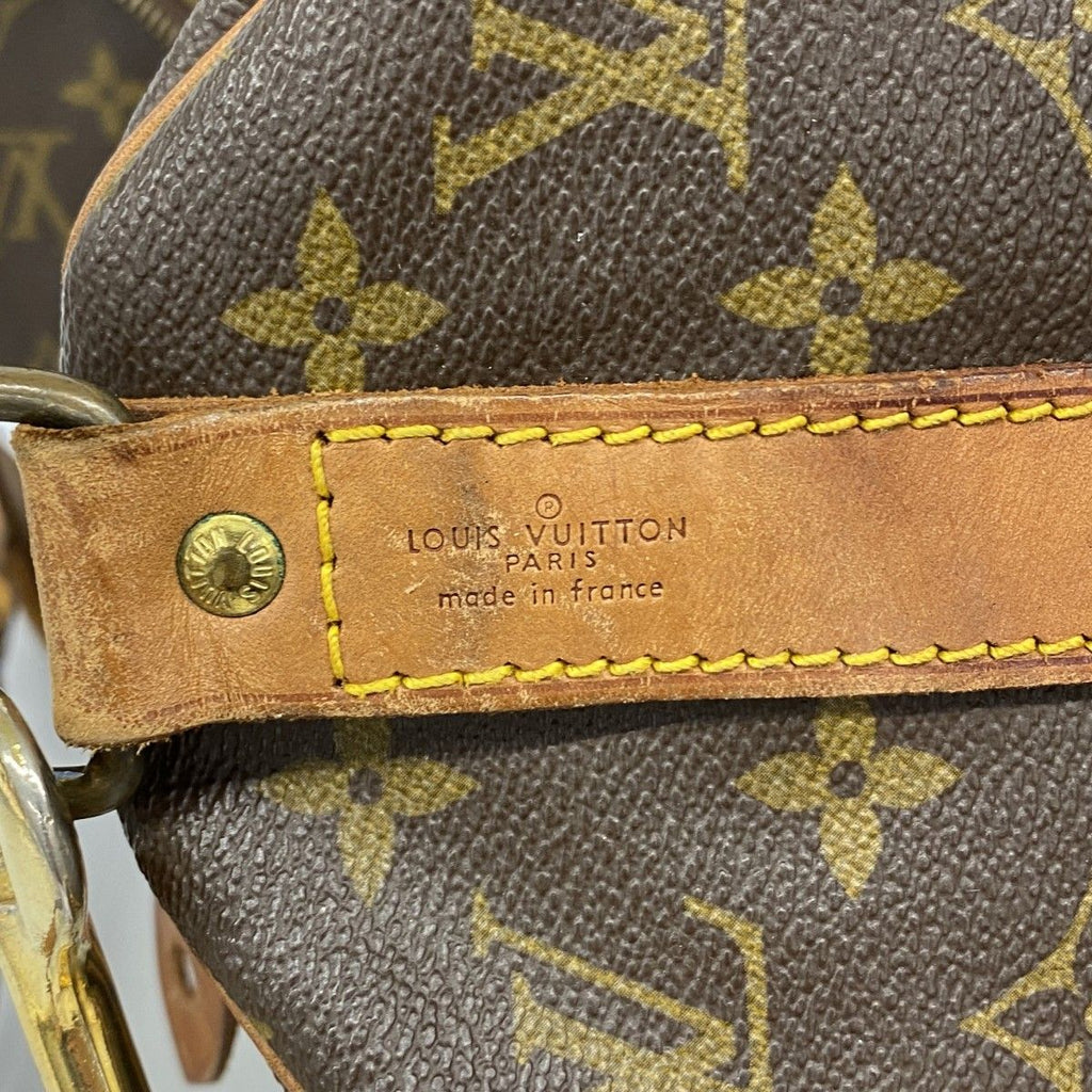 Louis Vuitton Boston Bag Monogram Keepall Bandouliere 45 Brown — view 5