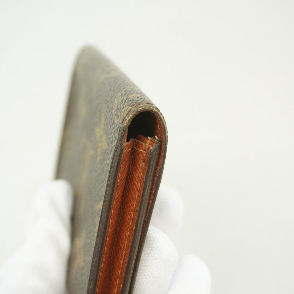 Louis Vuitton Business Card Holder Monogram Envelope Brown — view 5