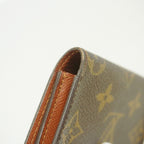 Louis Vuitton Business Card Holder Monogram Envelope Brown — view 6