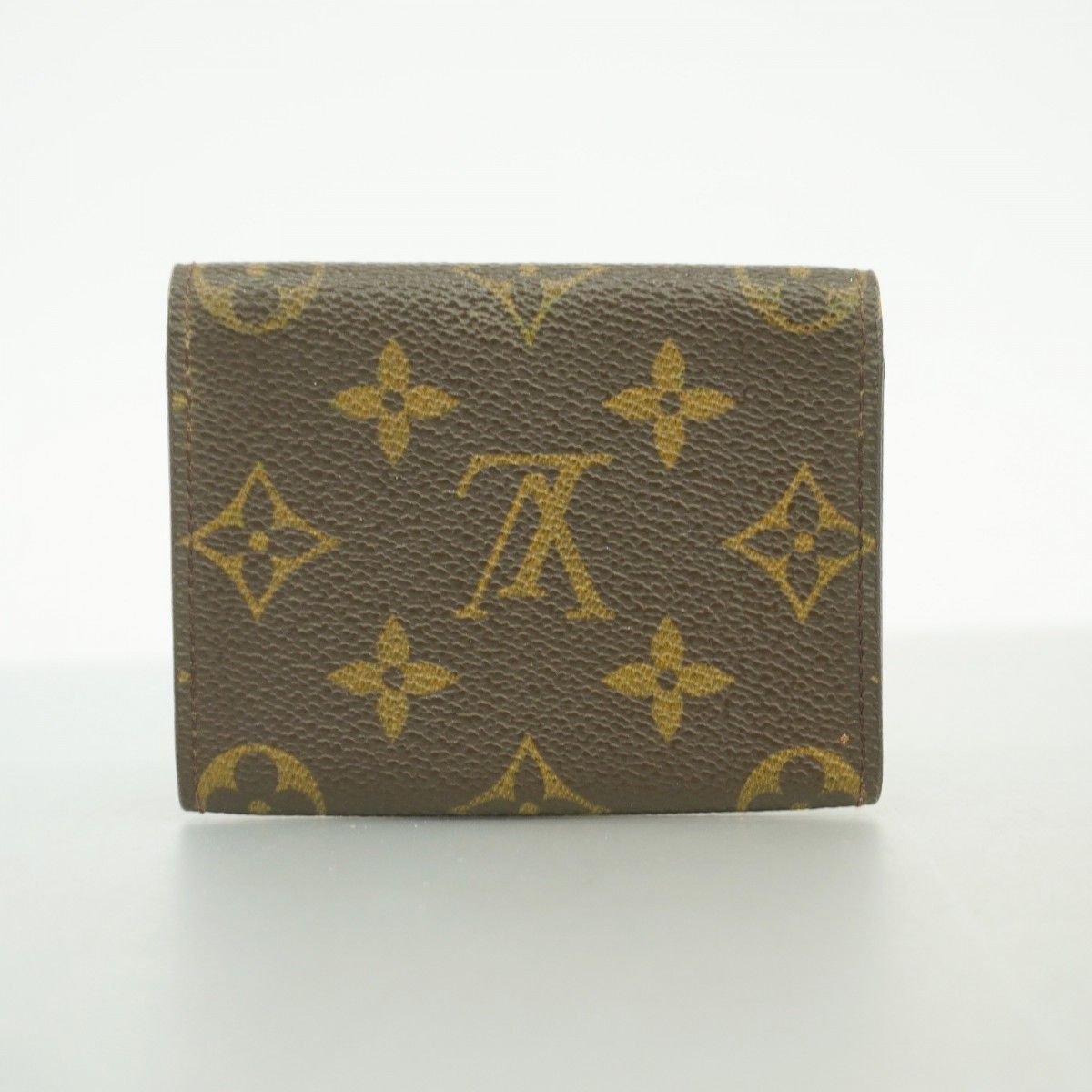 Louis Vuitton Business Card Holder Monogram Envelope Brown — view 8