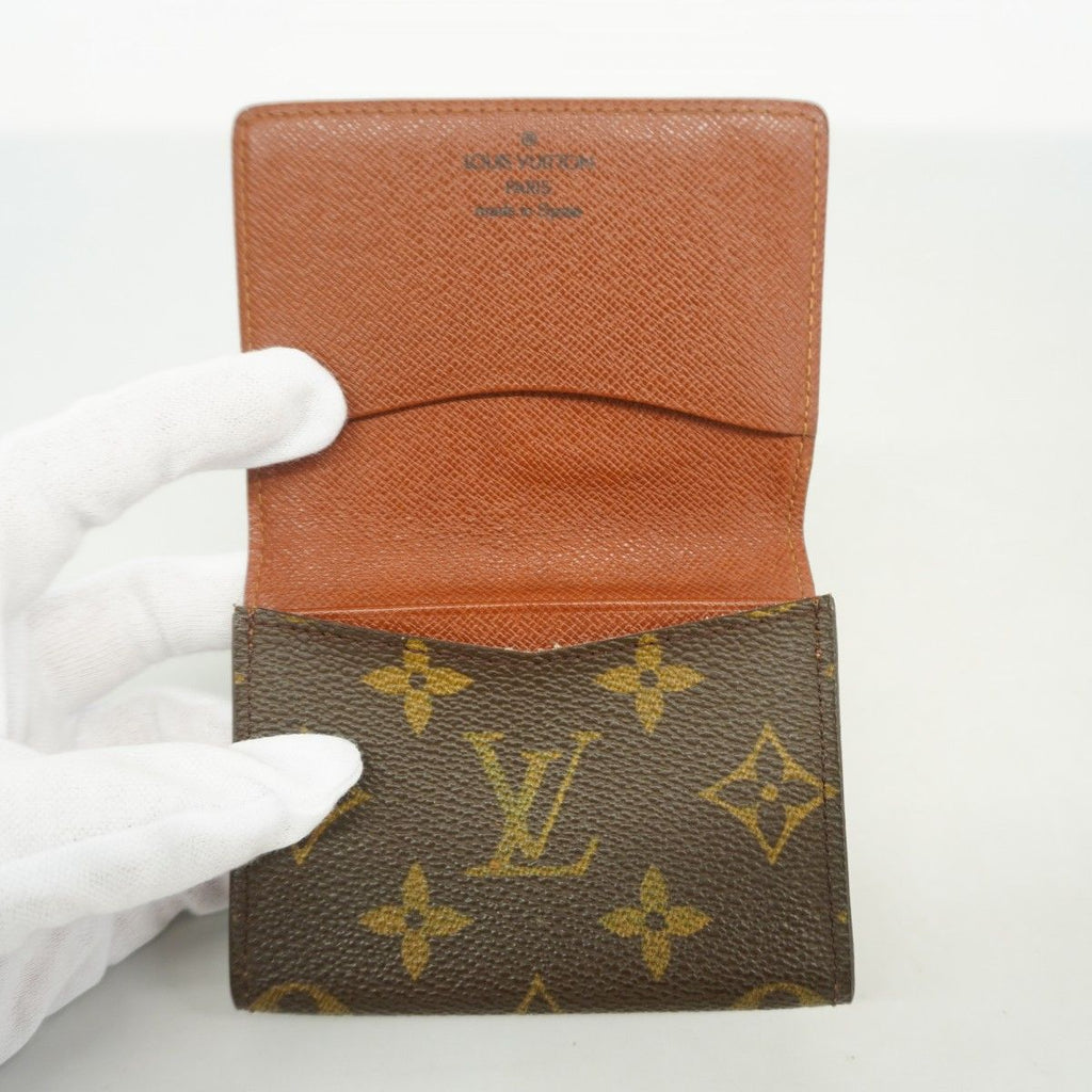 Louis Vuitton Business Card Holder Monogram Envelope Brown — view 3