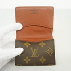 Louis Vuitton Business Card Holder Monogram Envelope Brown — view 3