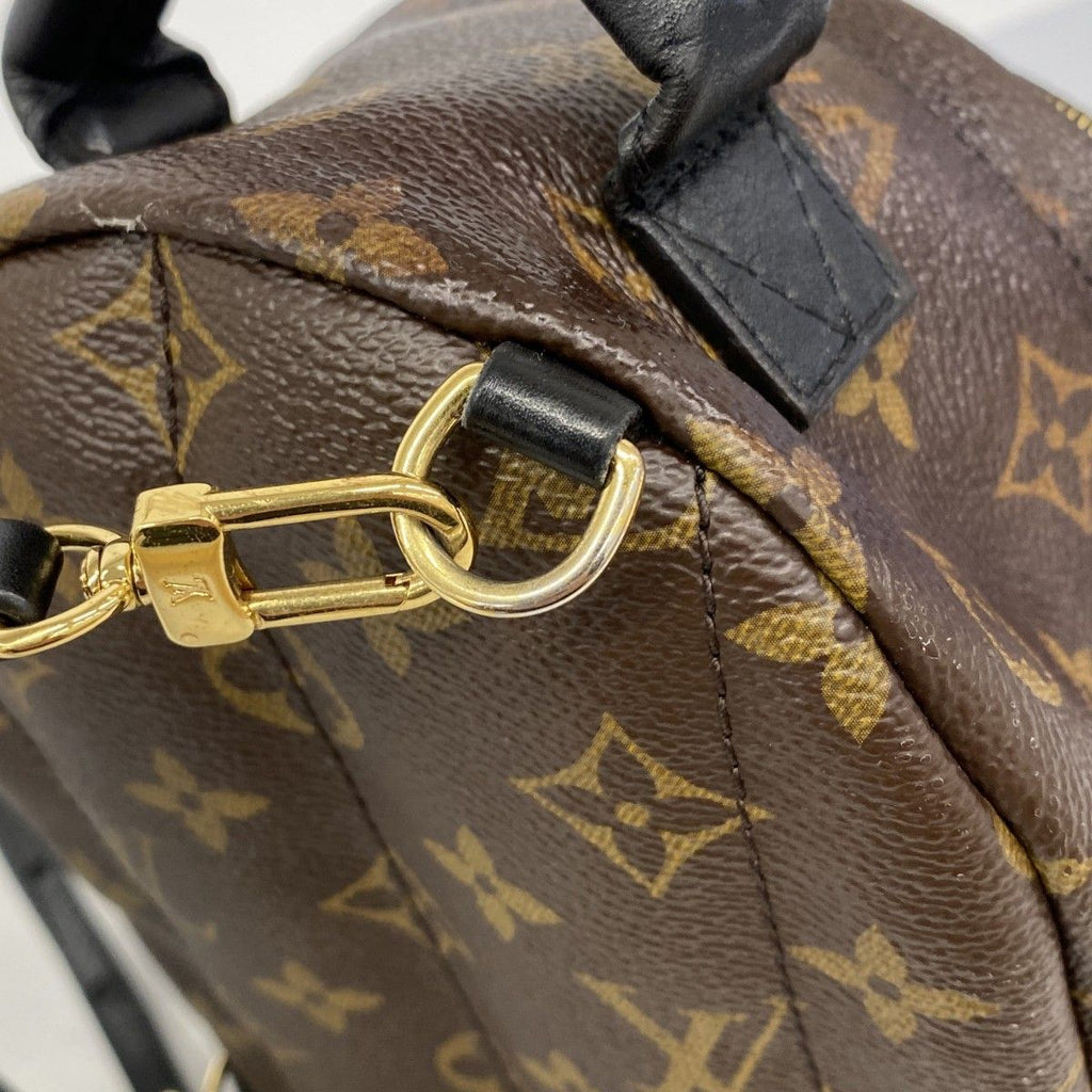 Louis Vuitton Backpack Monogram Palm Springs Mini Brown — view 7