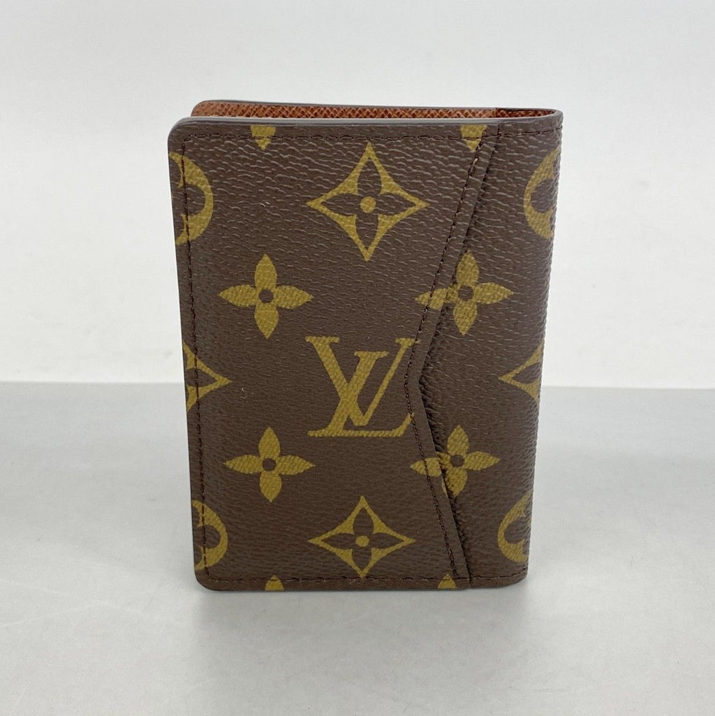 Louis Vuitton Card Case Monogram Organizer de Poche Brown — view 5