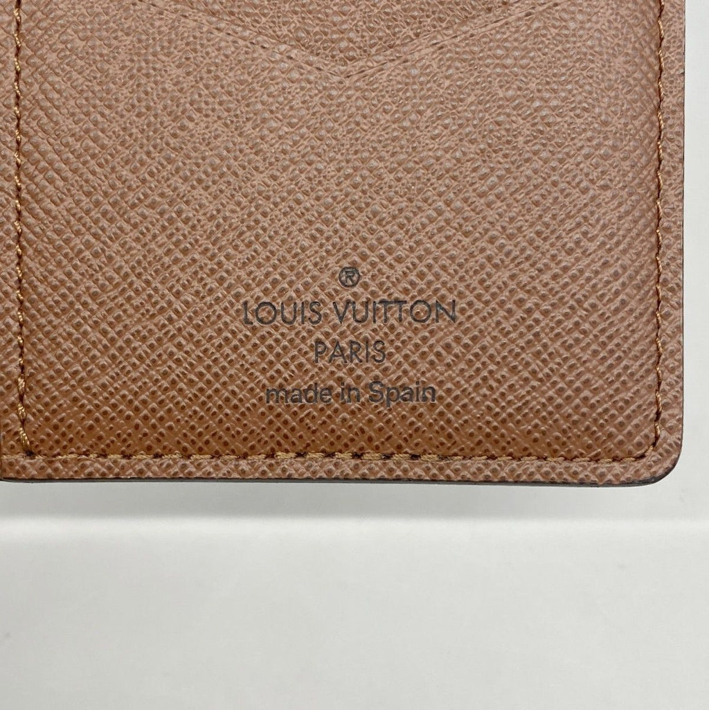 Louis Vuitton Card Case Monogram Organizer de Poche Brown — view 4