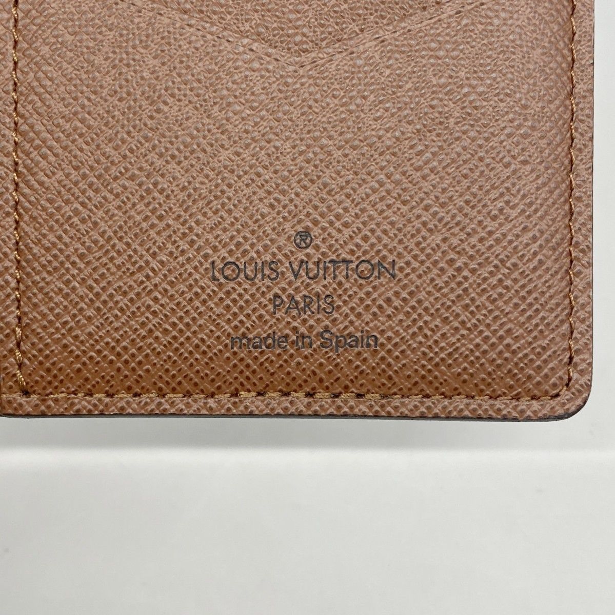 Louis Vuitton Card Case Monogram Organizer de Poche Brown — view 4