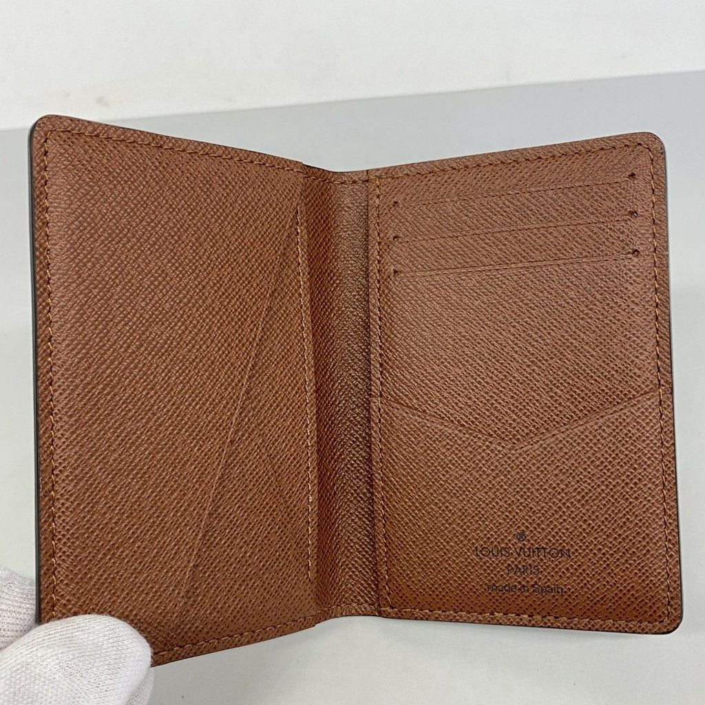 Louis Vuitton Card Case Monogram Organizer de Poche Brown — view 3