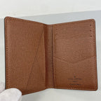 Louis Vuitton Card Case Monogram Organizer de Poche Brown — view 3