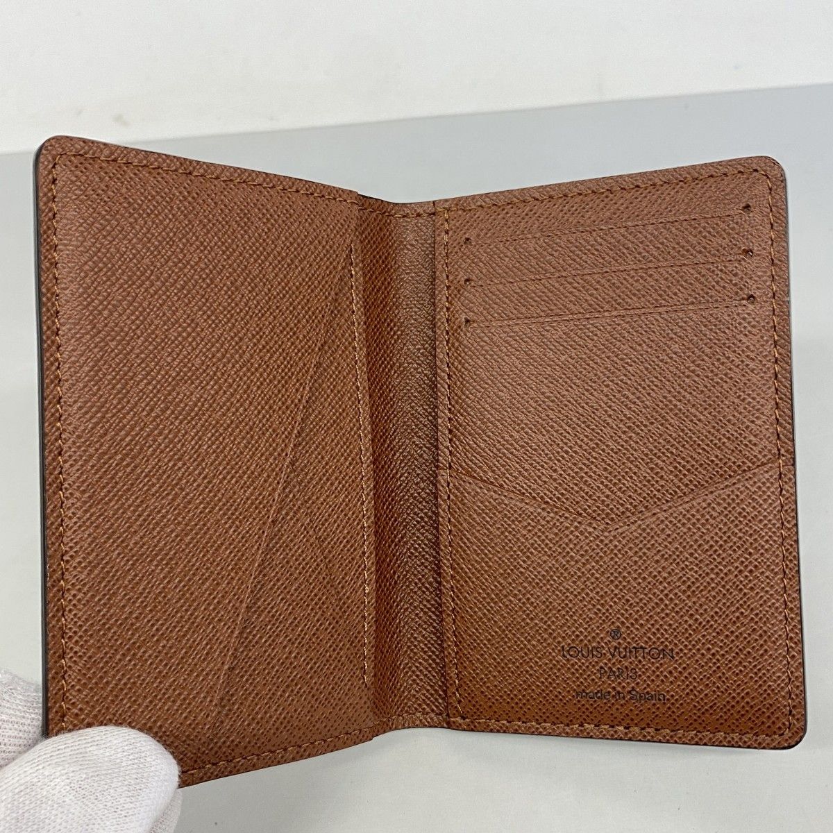 Louis Vuitton Card Case Monogram Organizer de Poche Brown — view 3