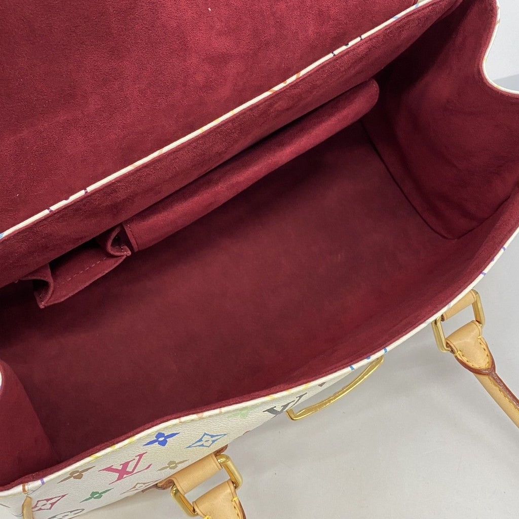 Louis Vuitton Handbag Monogram Multicolor Beverly GM Blanc — view 4