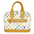 Louis Vuitton Handbag Monogram Multicolor Alma Blanc
