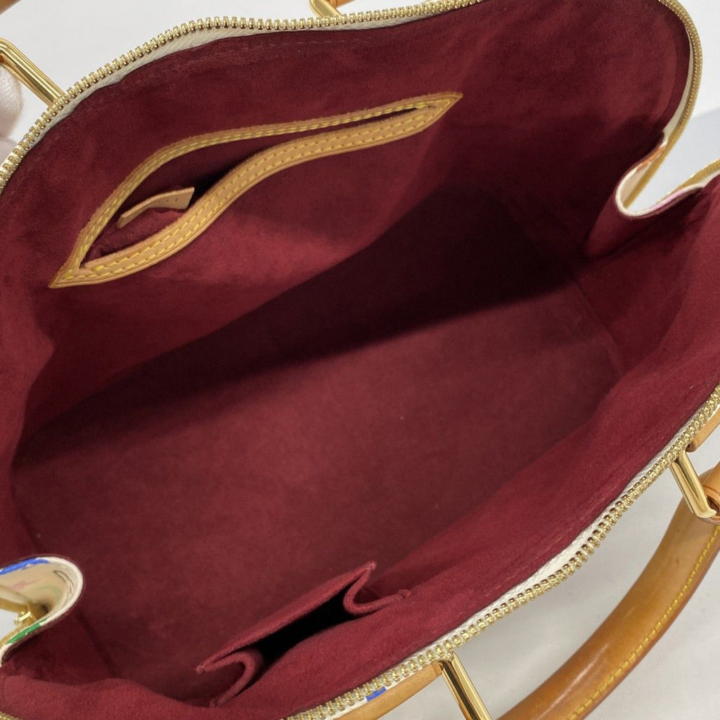 Louis Vuitton Handbag Monogram Multicolor Alma Blanc — view 4