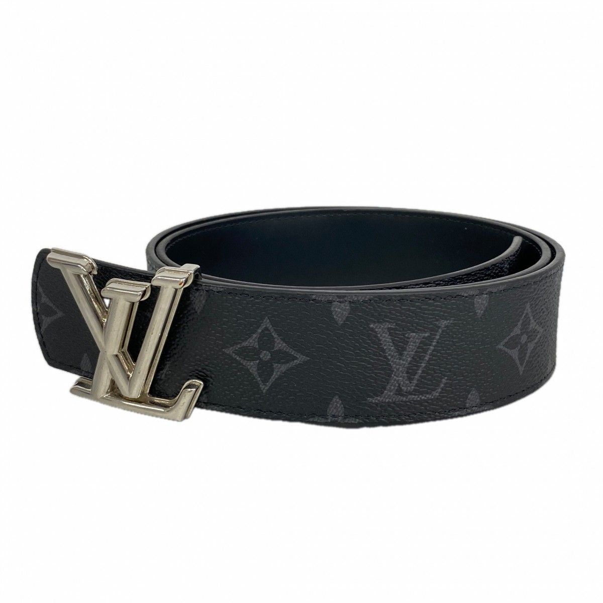 Louis Vuitton Belt Monogram Eclipse LV Dimension 40 Reversible Black