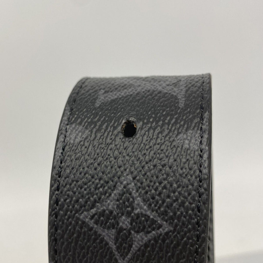 Louis Vuitton Belt Monogram Eclipse LV Dimension 40 Reversible Black — view 6