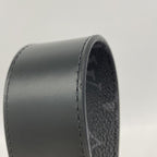 Louis Vuitton Belt Monogram Eclipse LV Dimension 40 Reversible Black — view 5