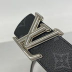 Louis Vuitton Belt Monogram Eclipse LV Dimension 40 Reversible Black — view 4