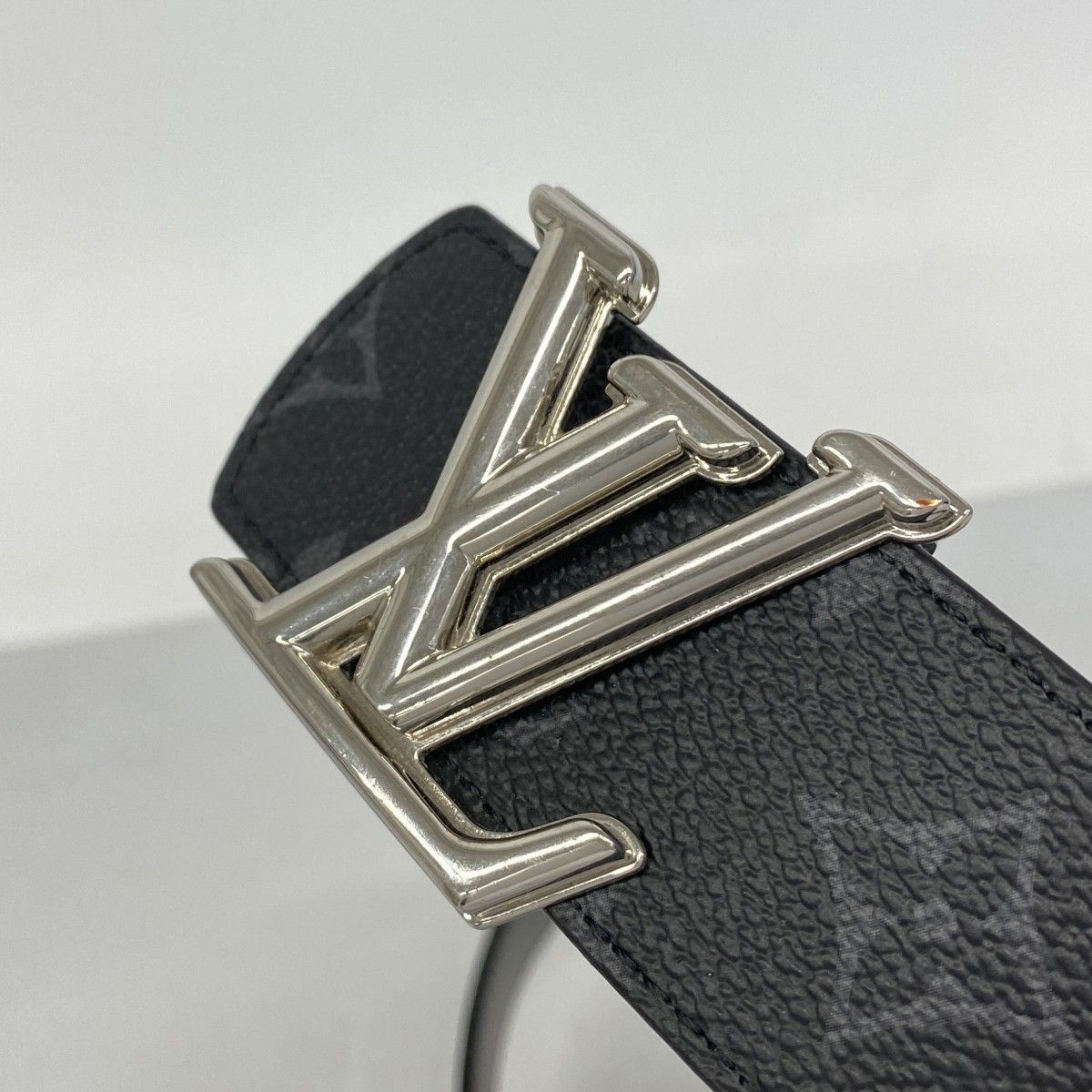 Louis Vuitton Belt Monogram Eclipse LV Dimension 40 Reversible Black — view 4
