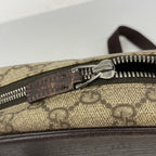 Gucci Shoulder Bag GG Supreme Beige Brown Silver — view 8