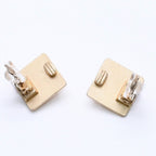 Chanel CC Logo Earrings 02 Turnlock Gold Plated — view 7