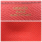 Hermes Bearn Souffle Orange Field Gold Veau Epsom Wallet — view 5