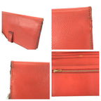 Hermes Bearn Souffle Orange Field Gold Veau Epsom Wallet — view 7